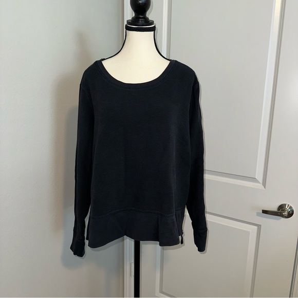Aventura Organic Cotton Blend‎ Ribbed Hazelton Crew Neck Size XL - Picture 1 of 7